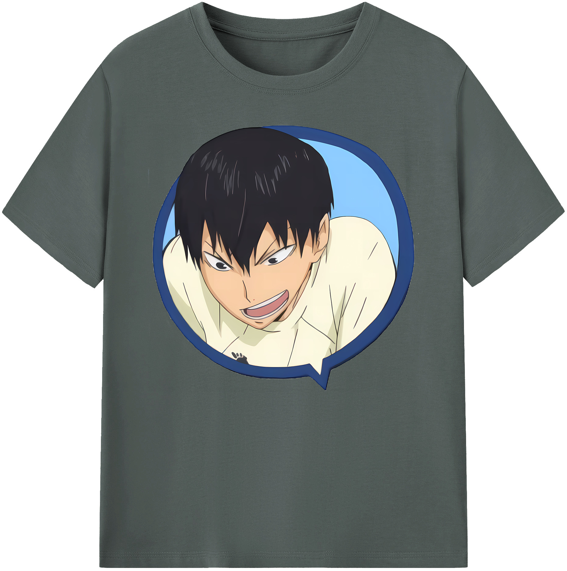 （画像用） ハイキュー!! Haikyu!! 綿100％ メンズ半袖Tシャツ｜肌触りやわらか＆通気性